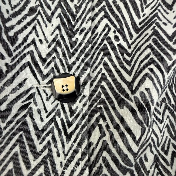 CAbi Women's Small Zigzag Ponte Ponte Coat Blazer Boho Classic Chic Career Fall - Picture 6 of 15